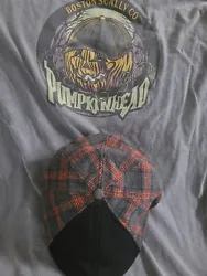 Boston Scally Cap Pumpkinhead Package. XXXL Hat and XL Shirt.
