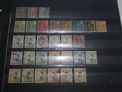 On retrouve 30 timbres neufs avec charnieres et obliteres. Voici un joli lot de timbres dIndochine ( ancienne colonie...