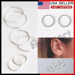 Size: Approx. Material: 925 Sterling Silver. Care for 925 Sterling Silver - Due to the shooting angle and the display,...