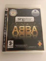 Singstar ABBA - PlayStation 3 PS3 - Complet.