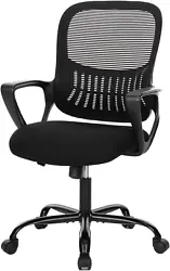 The Computer Desk Chair with mid-back brings quality and comfort to any office. They can run smoothly on tile, wooden...