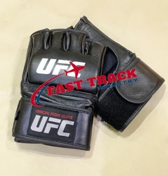 The open palms are perfect for grappling whilst the tough leather surround with foam padding is ideal for striking....