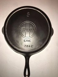 Great condition. No warp. Hand cleaned with wire brush and put coat of grape seed oil to protect bare cast iron. You...