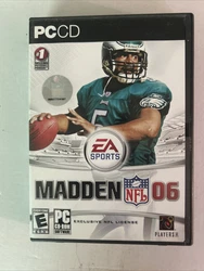 PC CD Madden NFL 06 Rare Use On Computer. By Players Inc.
