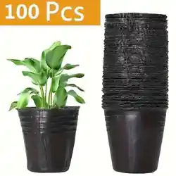 WIDELY USED -- Perfect for starting seedlings, or transplanting seedlings from smaller cells into these pots. You can...