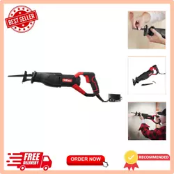 Model# 3329. Get your household tasks and hardware projects done effectively with this Reciprocating Saw. A...