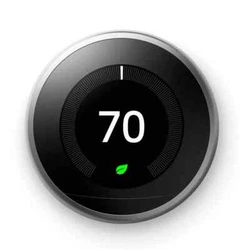 The3rd generation Google Nest Learning Thermostat adapts to your heating and cooling preferences within a week of...