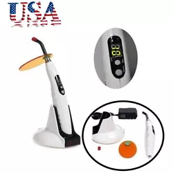 Dental LED Wireless Cordless Curing Light Lamp 1400mw LED-B Woodpecker Style. - Constant light intensity. The...