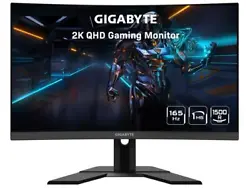 Learn more aboutGIGABYTE GS27QC. 165Hz / OC 170Hz. 2560 x 1440 (2K). Black Equalizer. Curved Surface Screen. Screen...