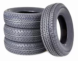 Set of 4 HD Free Country Trailer Tire ST205/75R15 /10PR Load Range E w/Scuff Guard. Ply Rated: 10. Featured 