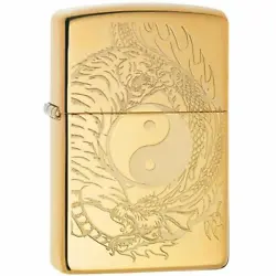 This windproof lighter is the perfect gift for your other half. Just as Yin and Yang, in Chinese culture the tiger and...