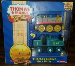 Thomas Engine Gift Pack Wooden Wood Toys from Thomas & Friends (Special Edition).  Great condition. Never opened. ...