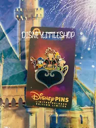Disney Parks 2023 Video Game Day Kingdom Hearts Donald Goofy LR Pin. Condition is New. Shipped with USPS or UPS. ALL...