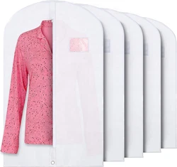 Each bag can hold multiple blouses or dress shirts for maximum use.