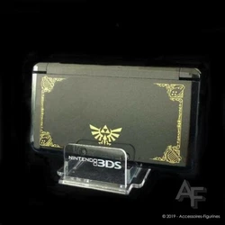 Support en acrylique transparent pour exposer votre Nintendo 3DS. Transparent acrylic stand to expose your Nintendo...