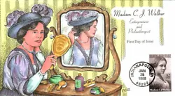 #3181 Madam C. J. Walker first day cover by Fred Collins.