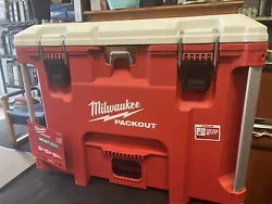 For sale we have a Brand new Milwaukee PACKOUT 40QT XL Cooler 1-Drawer Tool Box - Red (48-22-8462). Bid or Buy with...