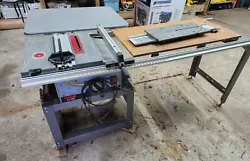 Very nice ryobi bt3000 table saw. Comes with all the extra factory table extensions and attachments. Fully extended it...