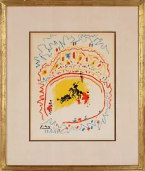 Own an verified original Picasso lithograph from the mid 1900s. Make no mistake, Picasso fakes abound. Picasso...