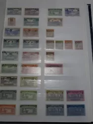On retrouve 32 timbres neufs avec charnieres et obliteres. Voici un joli lot de timbres du Grand Liban ( ancienne...