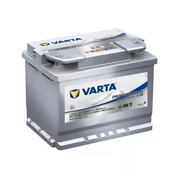Batterie LA VARTA 12V 60AH. Les points forts desbatteries Varta Batterie conçue pour les camping-cars, caravanes et...
