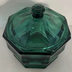 This piece caught my eye because of its color! Display it and accent your table or put it to use with adding your...