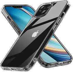 For iPhone 14 13 12 11 Pro Max Mini X Xs XR 7 8 6 Plus SE Slim Protective Clear Bumper Shockproof Case Cover....
