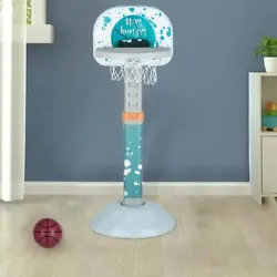 So what are you waiting for?. Indoor and outdoor basketball hoop adjusts to nine heights from 2.4 to 3.7 feet. Includes...