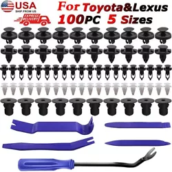 Easy installation.Widely used for door trim,bumper,panel,fender,wheel arch,etc. Fit for 95% of Lexus. Fit for 95% of...