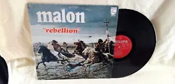 Lp MALON ( REBELLIION ). vinyl VG++.