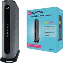 Approved for Comcast Xfinity, Cox, and Charter Spectrum services only. This cable modem is backwards compatible with...