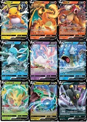 100% Authentic Pokemon V Cards. All cards are Near mint or better.