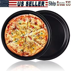 Enjoy Food - Round pizza plate, the food made looks very appetizing,Non-stick pan bottom after baking, easy to demould....