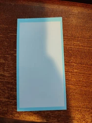Carnet bleu.