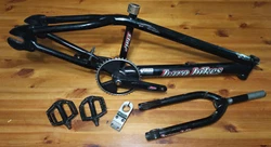 Super cool Haro BMX Bike frame and fork. What you see is what you get. If you are interested in this bike I would...