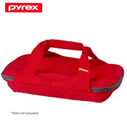 DURABLE: Construction thats sturdy and comfortable handle grip makes it easy to carry even when dish is full. Fits...