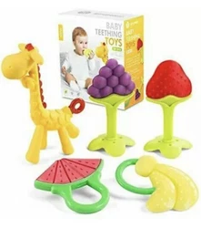 Help ease the pain while soothing the growth of new teeth using these beautiful teething pieces. Get through the...