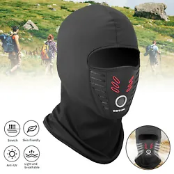 😍 Features:Has features of very good windproof and waterproof, provide protection for our face, ear and nose from...