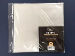 200 CBG 2 MIL CLEAR POLY PLASTIC OUTER SLEEVES. FOR 12