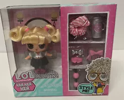 LOL Surprise! Hair Hair Hair Fashion Doll & Accessories with 10 Surprises! NEW.