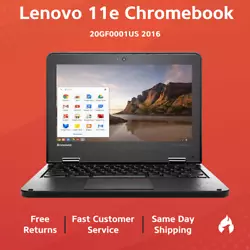 Lenovo (Chromebook) 11e WiFi | 4GB 16GB | Black | 20GF0001US.