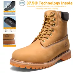 Safety Work Shoes. Premium full-grain leather uppers to help feet stay dry. Slip, oil, and abrasion-resistant rubber...