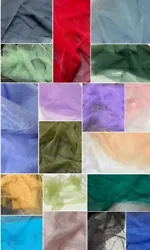 Fabric for bridal dresses, veil, evening gown, c rafts, draping, dresses and many more.