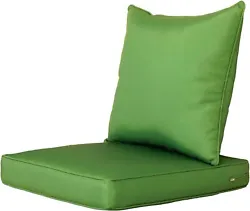 Backed by Artplan 1-year limited warranty. Modern Design:Suitable for indoor or outdoor use; The chair cushion set...