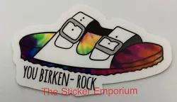 These stickers are high quality and made by a professional sticker company, 3” UV vinyl, die cut stickers. Made for...