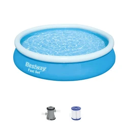 It’s spacious enough to fit more than 1 but small enough that it wont take up your whole backyard. The Bestway...