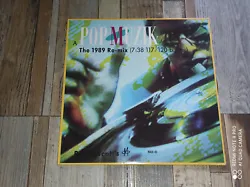 maxi 45 tours vinyle A POP MUZIK the 1989 re-mix.