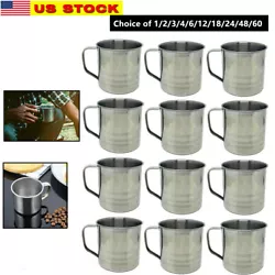 GREAT FOR WARMING/COOKING:soup over a camp fire! LIGHTWEIGHT:100% STAINLESS STEEL: All stainless steel mug & handle....