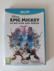 Epic Mickey Le retour des héros - Nintendo Wii U Neuf Sous Blister. Le blister est abîmé voir photos