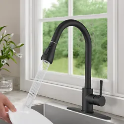 Swivel Spout can make the faucet fit for double bowl kitchen sink. -Kitchen Sink Faucet. Faucet Body Material:...